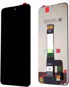 Ekranas Xiaomi Redmi 12 4G/12 5G/Poco M6 Pro 5G su lietimui jautriu stikliuku Black ORG