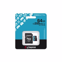 Kingston Technology Canvas Go! Plus 64 GB MicroSD UHS-I Klasės 10