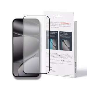 Crong 3D Armour Glass Lite grūdintas stiklas Full Glue, skirtas Google Pixel 9 Pro / 10 Pro