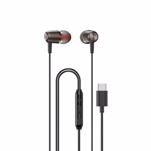 Проводные наушники Dudao X1PROT USB-C внутриканальные 1.2 м - чёрные