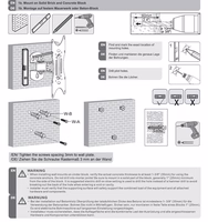 Televizoriaus arba monitoriaus laikiklis 23-42" 30kg vesa 200x200