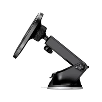 Tech-Protect MM15W-V1 automobilinis telefono laikiklis su MagSafe 15W belaidžiu įkrovikliu prietaisų skydeliui / oro angai - juodas