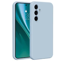 Etteri silikoninis dėklas telefonui Samsung Galaxy S23 FE šviesiai mėlynas