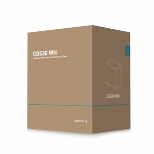 DeepCool CG530 WH vidutinio bokšto baltas