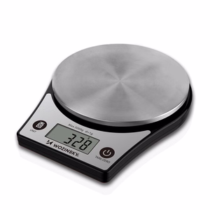 Wozinsky WAK-651 virtuvinės svarstyklės su LCD ekranu, iki 5 kg – juodos