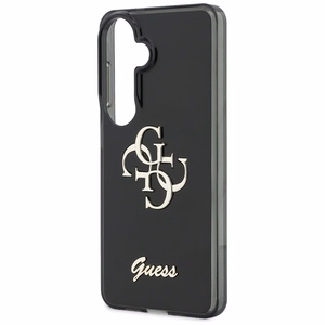 GUESS dėklas for SAMSUNG S26 GUHCS26S5HC4MLSK (IML Big Metal 4G and Script) juodas