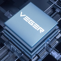 VEGER išorinė baterija 20000 mAh PD QC3.0 2A 22,5W S20 (W2053) juoda