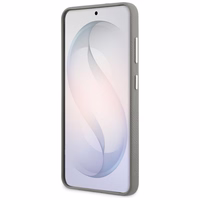 Karl Lagerfeld dėklas Saffiano Double Heads Metal Samsung Galaxy S26 sidabrinis