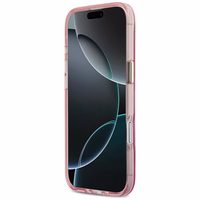 Karl Lagerfeld IML Choupettes Karl Script Logo MagSafe iPhone Air Dėklas - rožinis