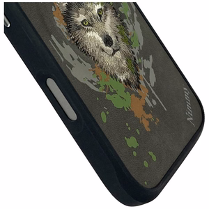 Nimmy Wilk magnetinis dėklas telefonui iPhone 16 Pro - pilkas