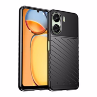 Thunder Case apsauginis dėklas telefonui Xiaomi Redmi 13c - juodas