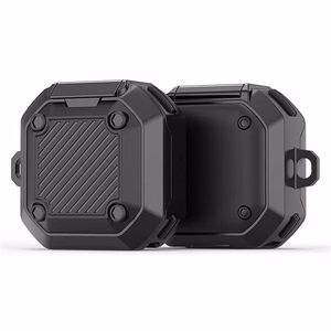 Dux Ducis SECG Ausinių dėklas Samsung Galaxy Buds Live / Buds Pro / Buds 2 / Buds 2 Pro (m) - juodas (m)