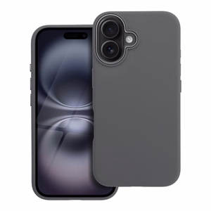 Dėklas skirtas iPhone 16 Forcell F-Protect Frame Premium suderinamas su Magsafe pilkas