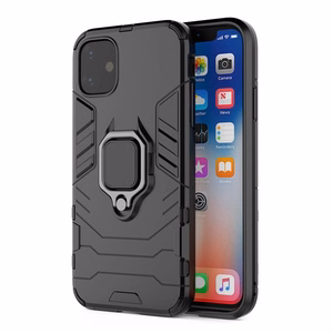 Dėklas telefonui Ring Armor Redmi 13 4G - juodas (m)