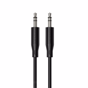 Borofone Kabelis AUX BL26 Standartinis - jack 3,5mm į jack 3,5mm - 1 metras juodas