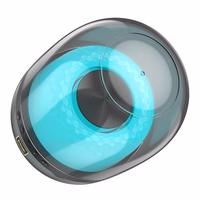 Bluetooth garsiakalbis LED 10W 5h Hoco BS58 juodas