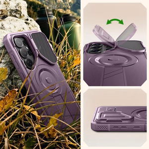 Tech-Protect Kevlar MagSafe 2 vnt. dėklas Samsung Galaxy S26 Ultra - juodas