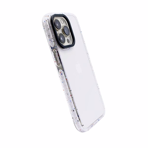 Puro RE-COVER IPC1467RECOVERWHI dėklas, skirtas Apple iPhone 14 Plus, skaidrus su įvairiaspalviais taškeliais