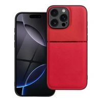 NOBLE dėklas telefonui IPHONE 16 Pro Max raudonas