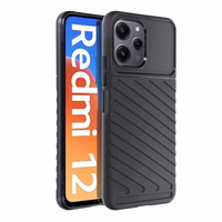 THUNDER dėklas telefonui (m) XIAOMI Redmi 12 4GC juodas (m)