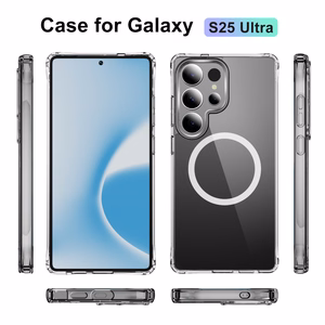 Dėklas Perfectionists Clear Mag Case Samsung S938 S25 Ultra skaidrus