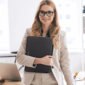 Tech-Protect Fleece nešiojamojo kompiuterio krepšys 13-14 - juodas