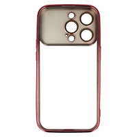 Electro objektyvo dėklas telefonui Iphone 15 Pro Max, vyšninė