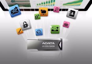 ADATA UV250 USB atmintukas 32 GB USB A tipo 2.0 Sidabras