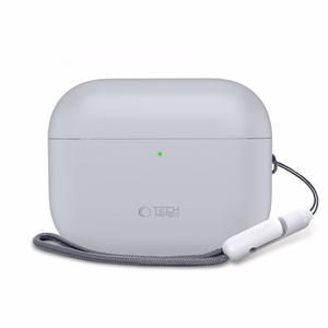 Tech-Protect silikoninis dėklas AirPods Pro 3 pilkas