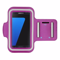 Armbandas SLIM Type 1 dėklas Iphone 13/13Pro/14/14 Pro/15/15Pro/16/16 Pro/Samsung S21/S22/S23/S24 (5,5 colių) violetinis