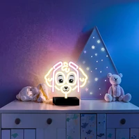Neon LED on a stand Paw Patrol - Skye OW-120546