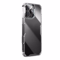 Nillkin Nature Pro dėklas telefonui iPhone 16 Pro - permatomas ir baltas