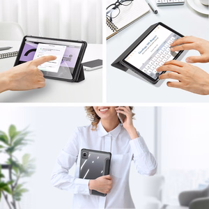 Чехол Dux Ducis Toby Armored Flip Smart для Realme Pad Mini чёрный