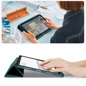 Tech-Protect SC Pen Canvas dėklas iPad 10.9” 10 / 2022 / 11” 11 / 2025 - žalias