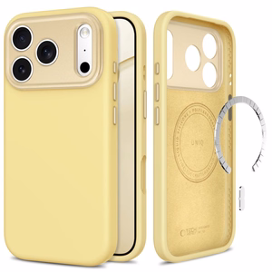 Tech-Protect Uniq MagSafe CC dėklas iPhone 18 Pro Max / 17 Pro Max, geltonas