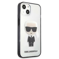 Karl Lagerfeld Iconik Karl Dėklas iPhone 13 mini - Skaidrus