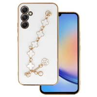 Dėklas telefonui Samsung Galaxy A34 5G dizainas 3 baltas