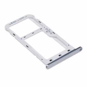 SIM kortelės laikiklis Huawei P9 Lite Mini/Y6 Pro 2017 sidabrinis originalus (service pack)