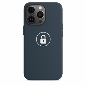 Dėklas "Silicone Case v2" skirtas iPhone 13 Pro Max / Abyss Blue / su įpakavimu