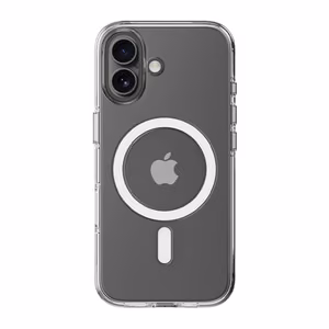 Rock Crystal Shield Series magnetinis dėklas skirta iPhone 17 skaidrus