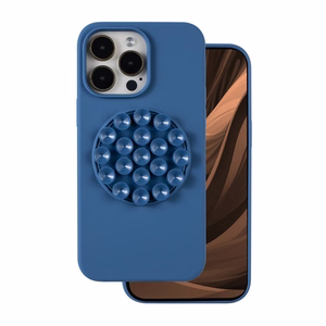 Silikoninis Stick dėklas for iPhone 16 Pro 6,3" mėlynas