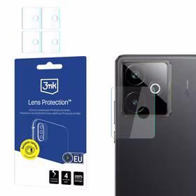 3mk Apsauginis stiklas objektyvui Hybrid Glass Realme GT 7T kamerai