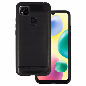 Dėklas telefonui CARBON XIAOMI REDMI 10A - juodas