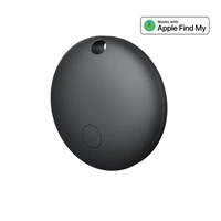 Setty lokatorius FindMy round TFO TAG 01 black + etui