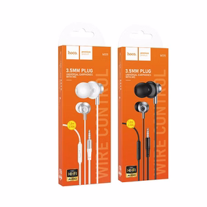 Laidinės ausinės su mikrofonu, Jack 3,5 mm, Hoco M119, sidabrinės