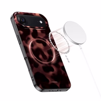 Tech-Protect Lamano MagSafe dėklas iPhone Air telefonui - juodas ir raudonas