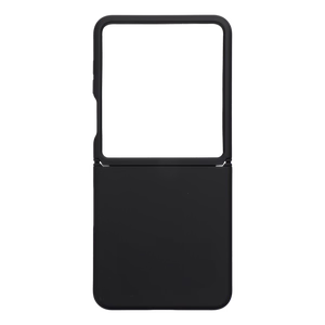 Juodas „4sF-S Hard“ dėklas, skirtas „Samsung Galaxy Z Flip8“