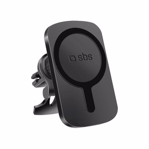 SBS TESUPWIR15WMS išmaniojo telefono laikiklis su įkrovikliu, suderinamas su MagSafe - juodas