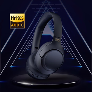 QCY H3 ausinės su ANC ir "Bluetooth 5.4" - juodos spalvos
