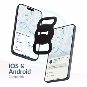 Поисковая метка Beeep OneTag для собак, Apple Find My / Android, чёрная